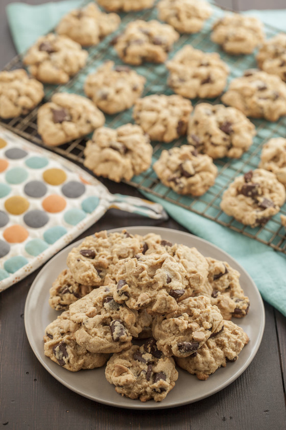 Peanut Butter Chip & Chocolate Chunk Cookies