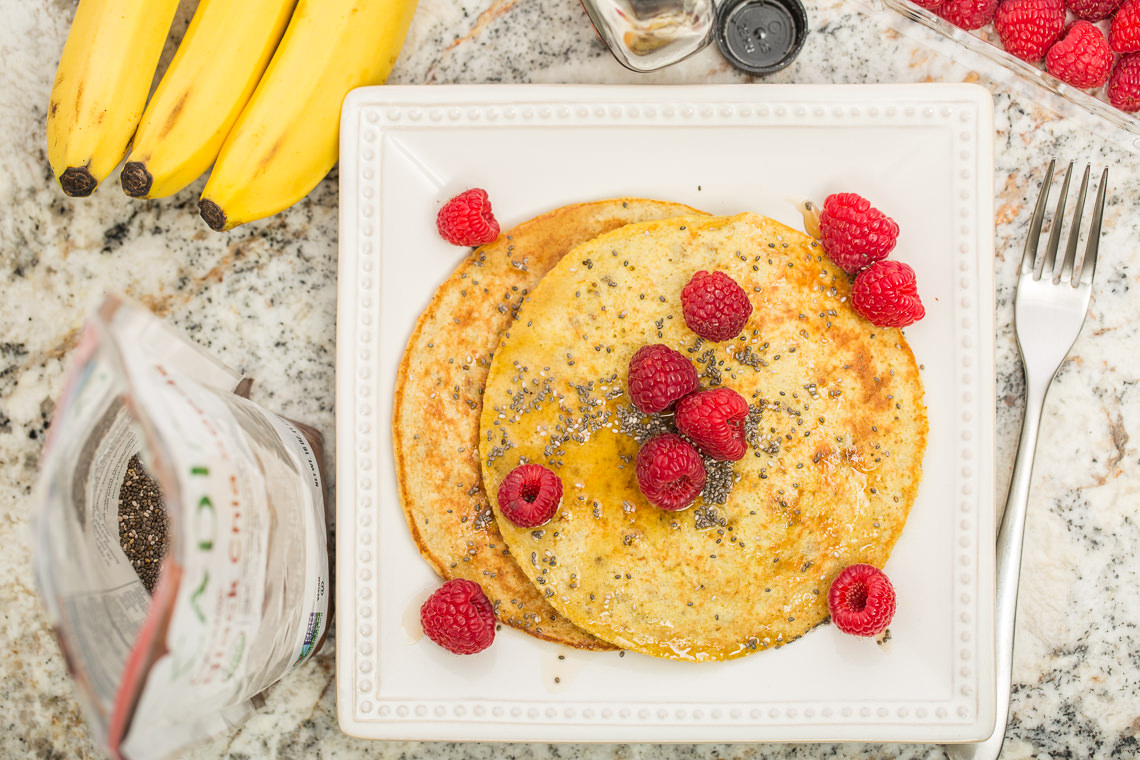 1 Banana + 2 Egg Pancakes Laughter and Lemonade