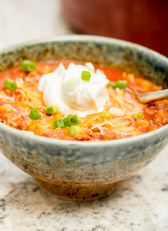 Jerusalem Artichoke Chili