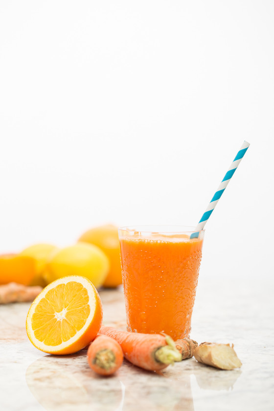 Liquid Sunshine (Carrot Orange Juice)