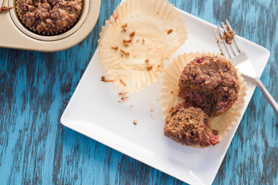 Paleo Chocolate Raspberry Muffins