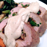 Pork Roulade with Hearts of Palm Sauce