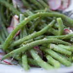 Herbed Green Bean and Radish Salad