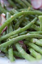 Herbed Green Bean and Radish Salad