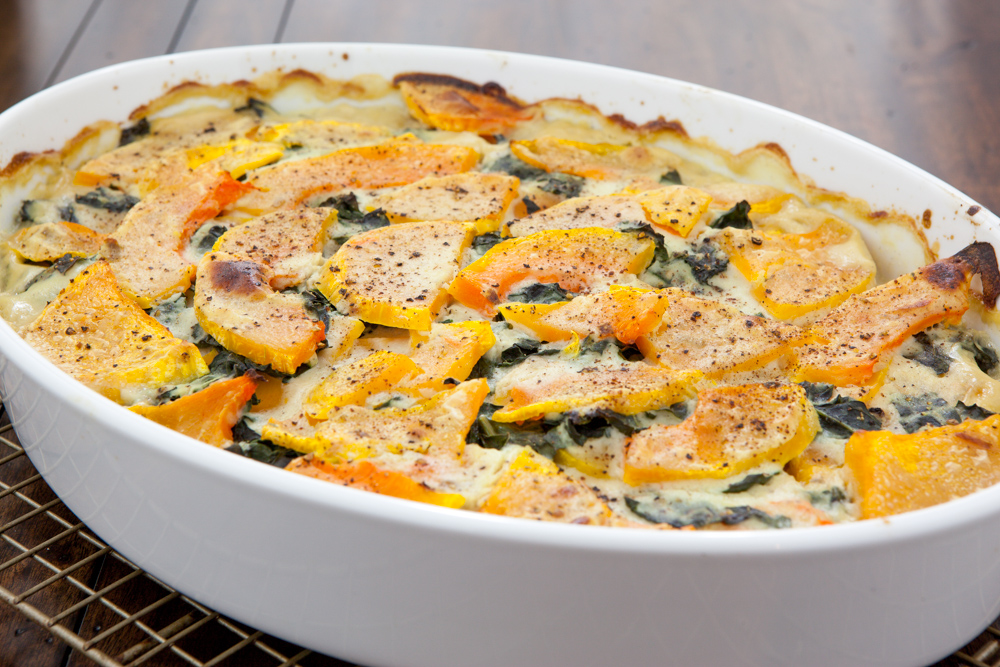 Butternut Squash Gratin