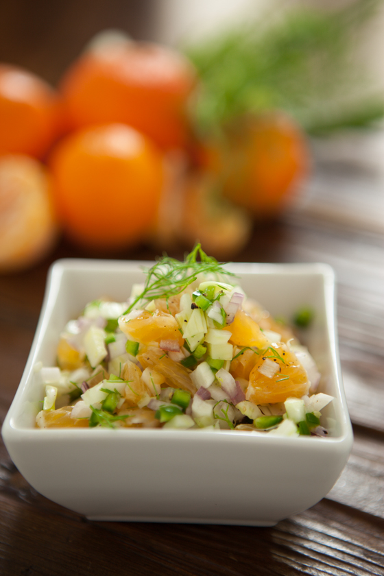 Wintertime Clementine Salsa