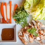 Grilled Chicken Wraps with Quick Pickled Veg