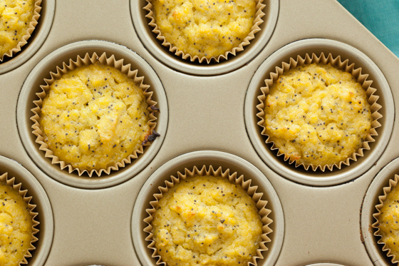 Lemon Poppyseed Muffins gluten free