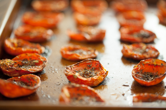 Herbs de Provence Roasted Roma Tomatoes