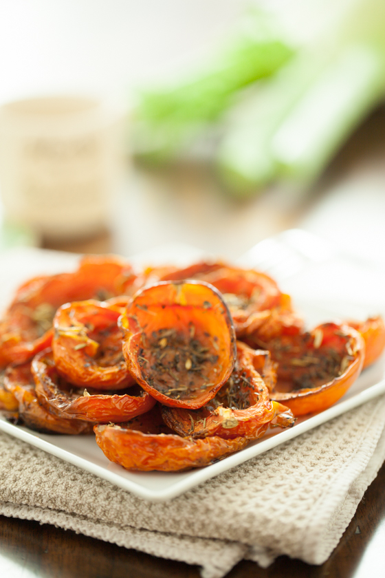 Herbs de Provence Roasted Roma Tomatoes