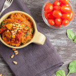 Spinach and Sun Dried Tomato Pasta with Chicken