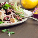 Tuscan Salad with Tuna Steak