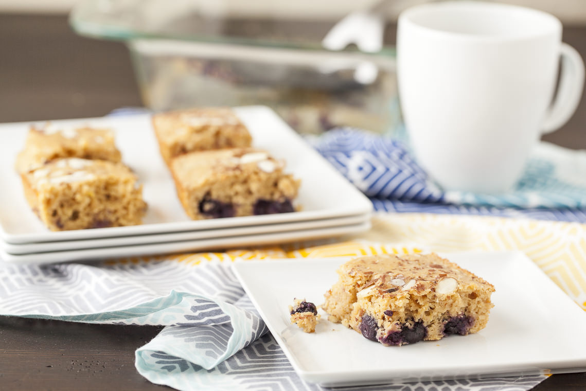 Lemon Blueberry Coffee Cake Bars