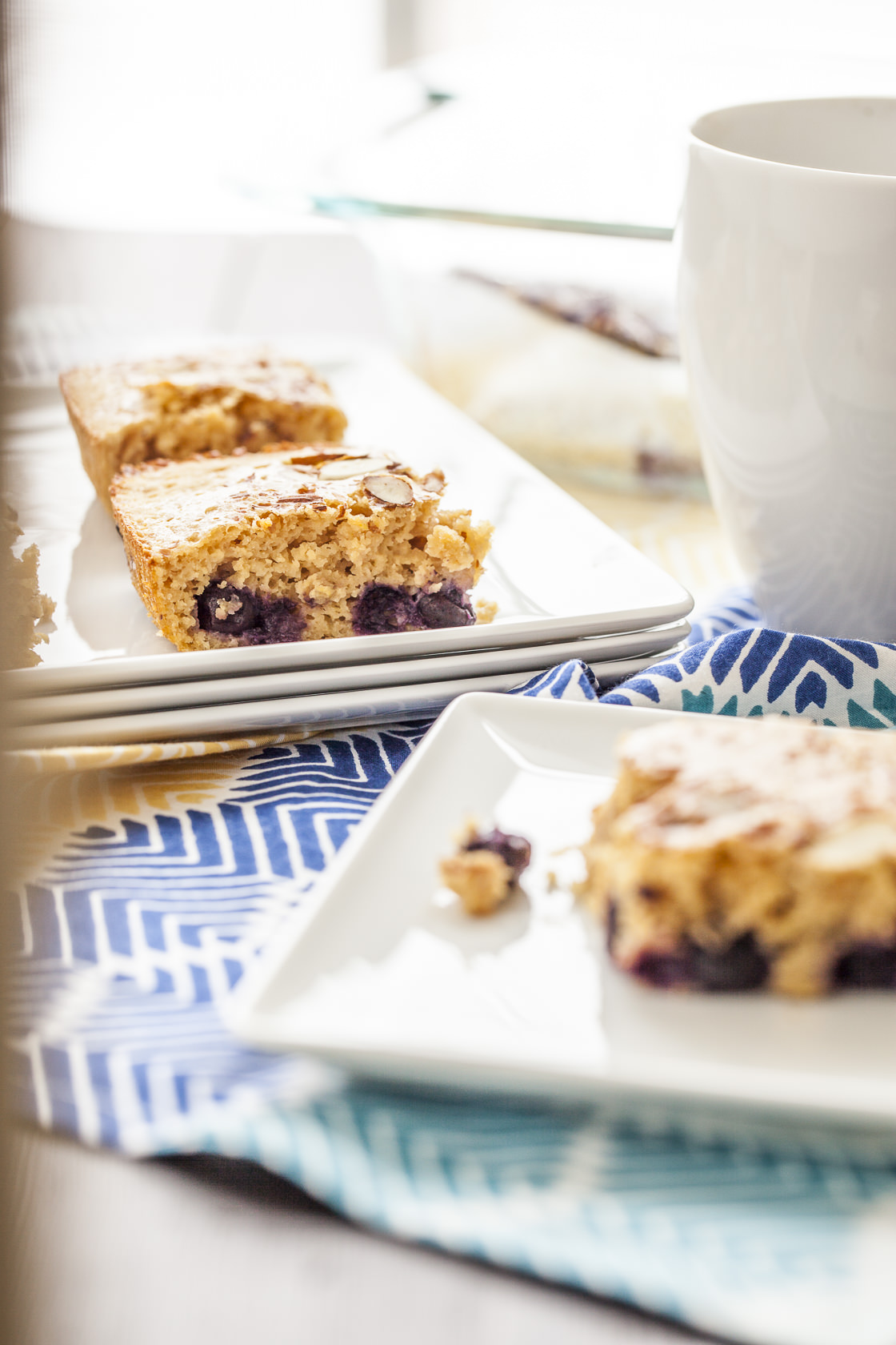 Lemon Blueberry Coffee Cake Bars