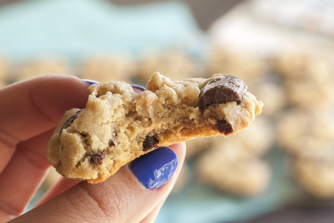 Peanut Butter Chip & Chocolate Chunk Cookies Bite