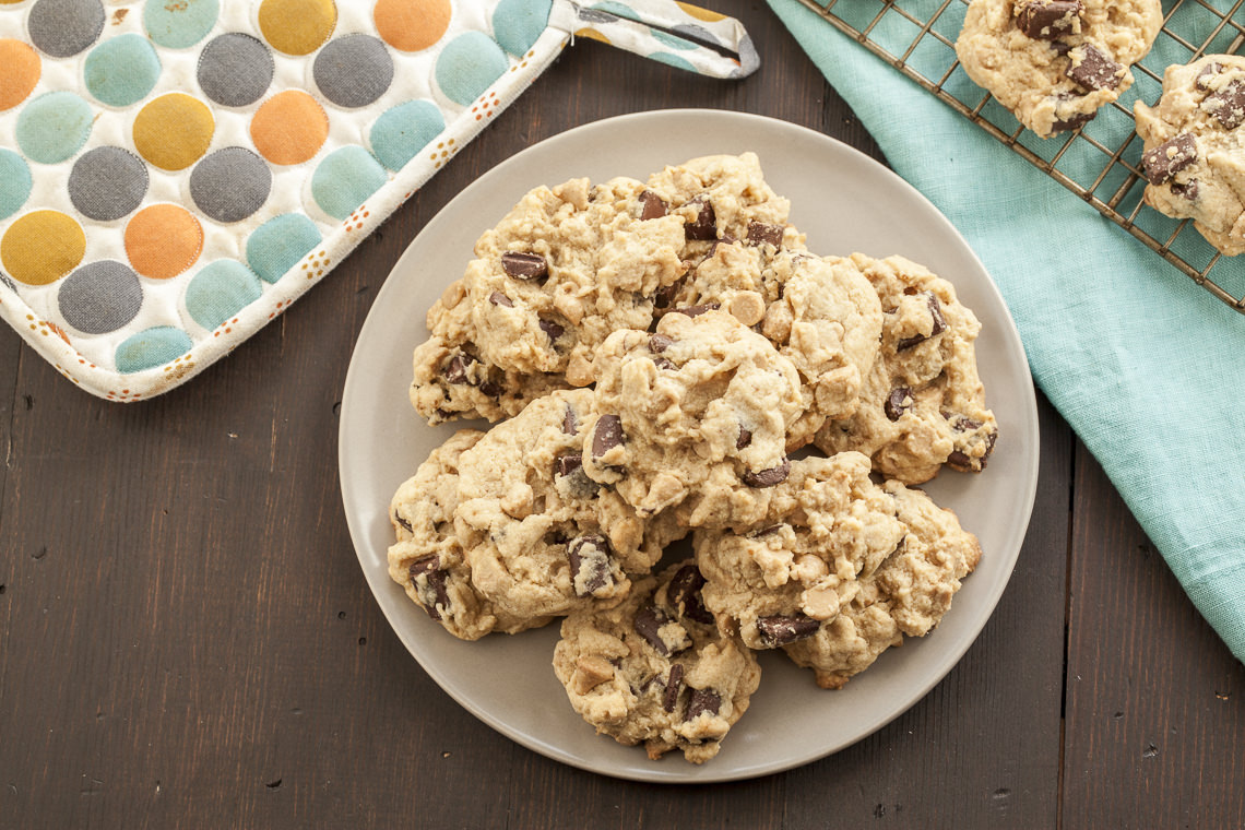 Peanut Butter Chip & Chocolate Chunk Cookies