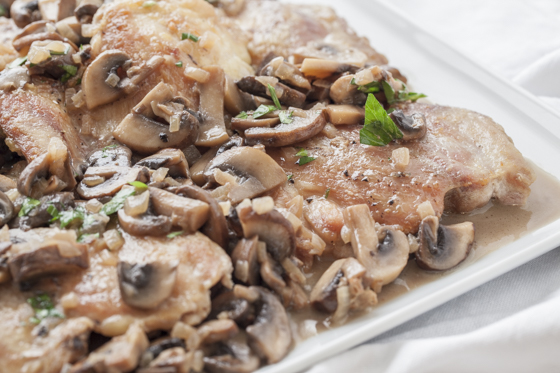 Creamy Chicken Marsala Mushrooms