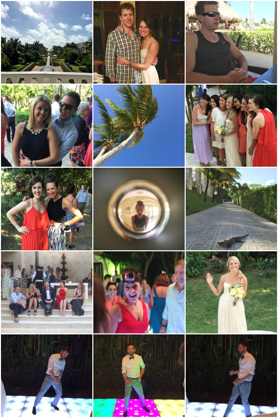 Mexico Wedding Collage