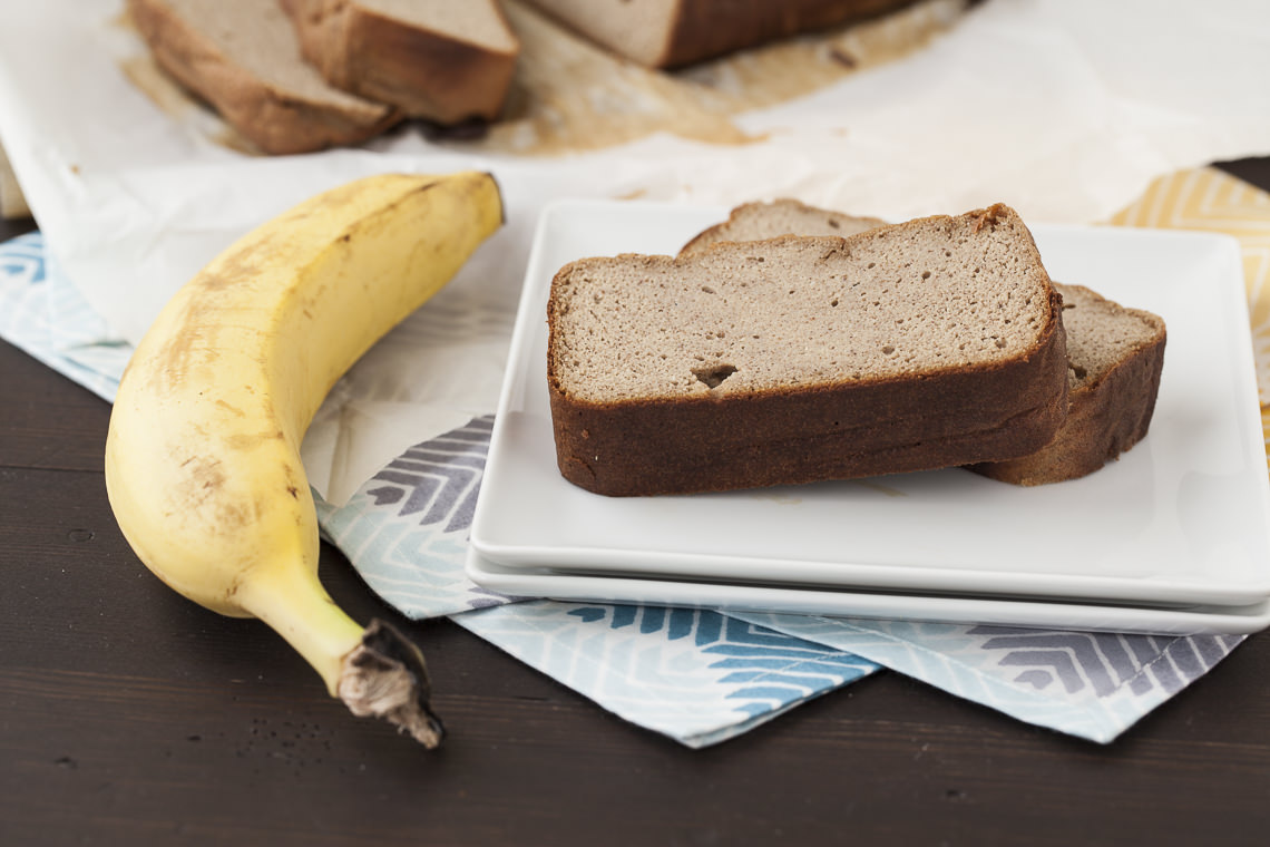 Paleo Banana Blender Bread