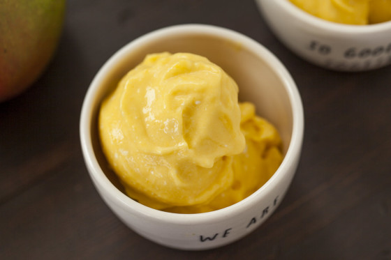 Kim's 2-Ingredient Mango Ice Cream