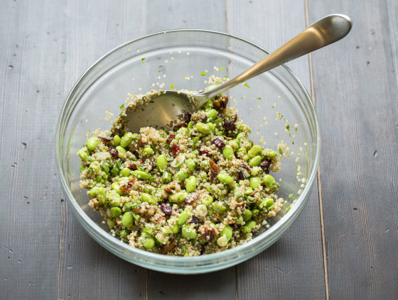 Intern Quinoa Salad | LaughterandLemonade.com