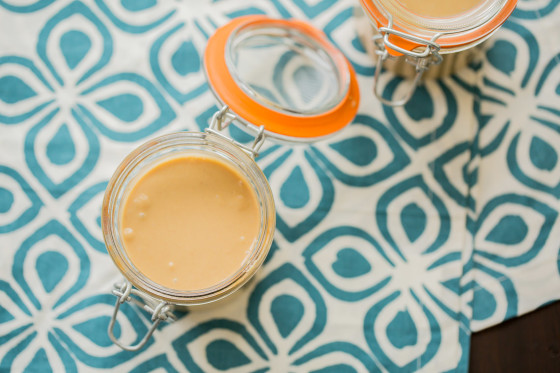 4-Minute 2-Ingredient Homemade Creamy (or Crunchy!) Peanut Butter | LaughterandLemonade.com