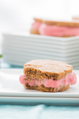 Peanut Butter & Jelly Ice Cream Sandwiches