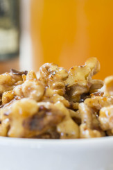 Quick Honey Candied Nuts