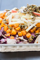 Roasted Radicchio and Butternut Squash Salad