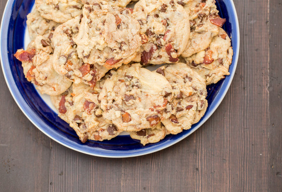 Grilled Bacon Chocolate Chip Cookies | LaughterandLemonade.com