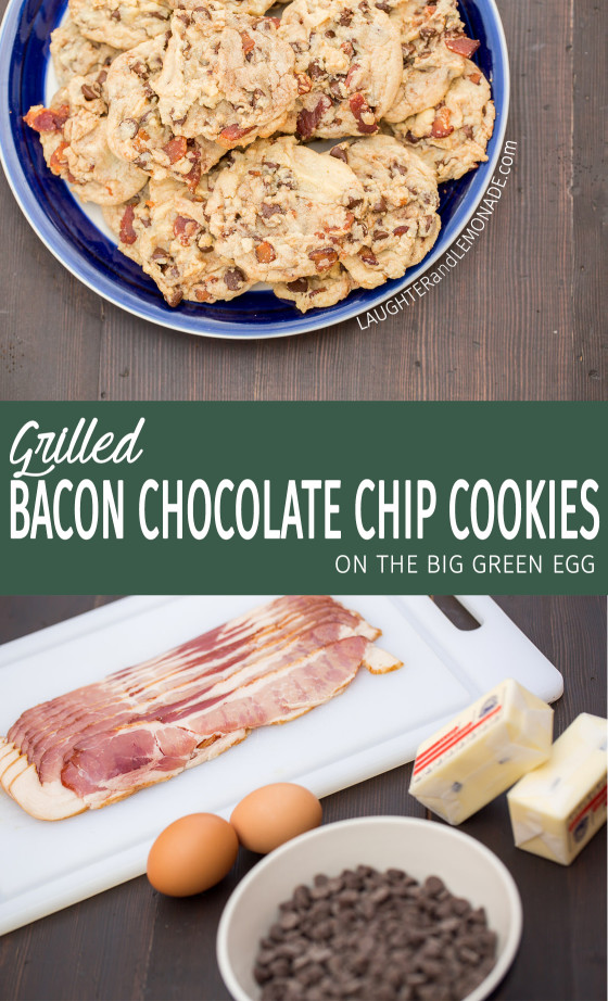 Grilled Bacon Chocolate Chip Cookies | LaughterandLemonade.com