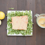 Sous Vide Salmon with Lemon Miso Sauce