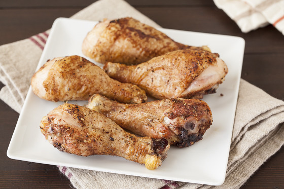 Baked Chicken Drumsticks | LaughterandLemonade.com