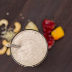 Tropical Cashew Cream Strawberry Smoothie