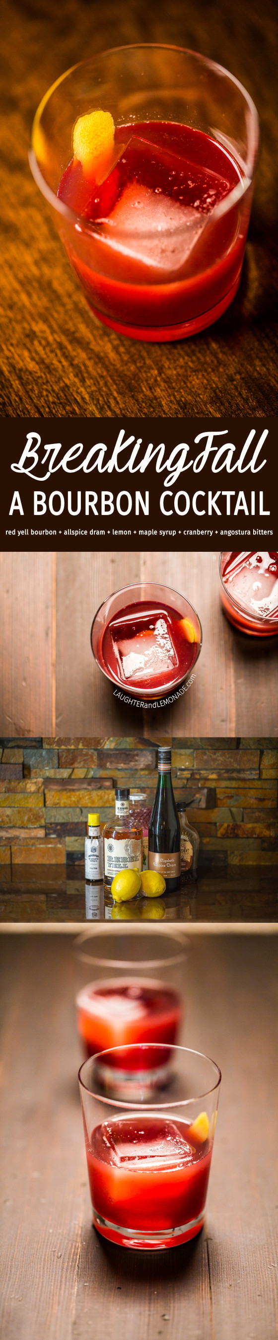 BreakingFall - Bourbon Cocktail | LaughterandLemonade.com