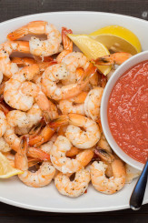 Lemon Roasted Shrimp Cocktail