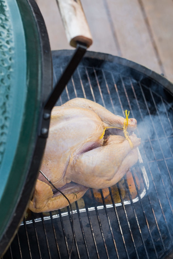 Rosemary, Orange, Cider Brined Turkey | LaughterandLemonade.com