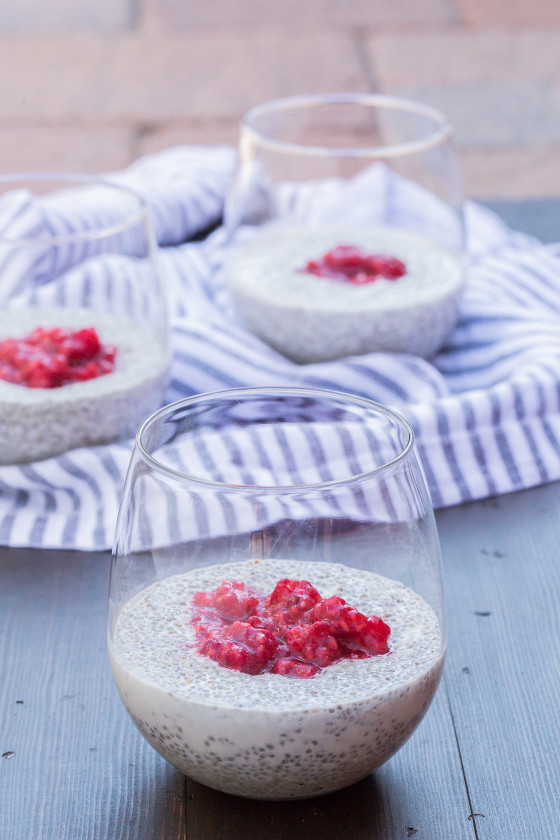 Breakfast Chia Seed Pudding | LaughterandLemonade.com