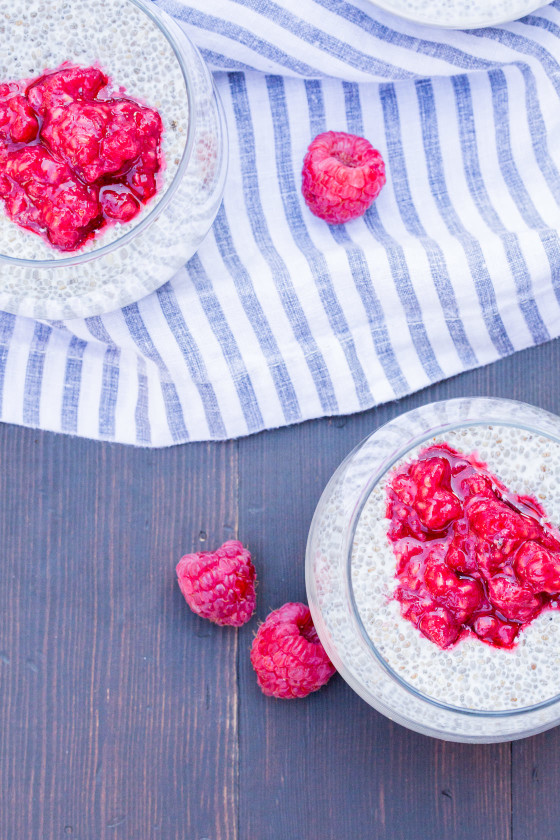 Breakfast Chia Seed Pudding | LaughterandLemonade.com