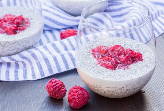 Breakfast Chia Seed Pudding | LaughterandLemonade.com