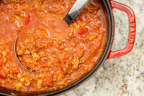 Jerusalem Artichoke Chili