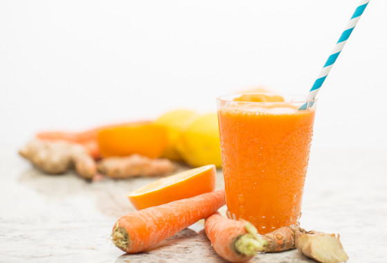 Liquid Sunshine (Carrot Orange Juice)