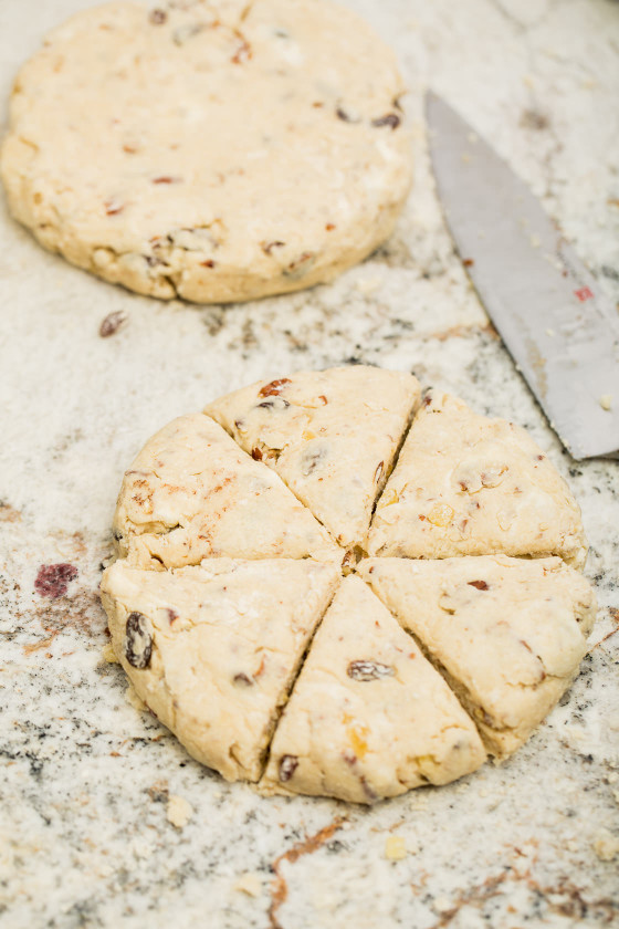 Candied Ginger Scones | LaughterandLemonade.com