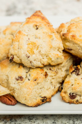 Candied Ginger Scones | LaughterandLemonade.com